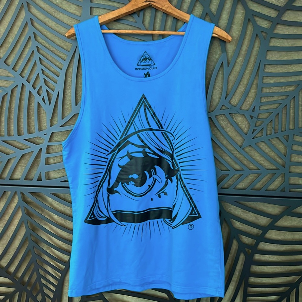 Invasion Club Tank Top - Japanese Streetwear